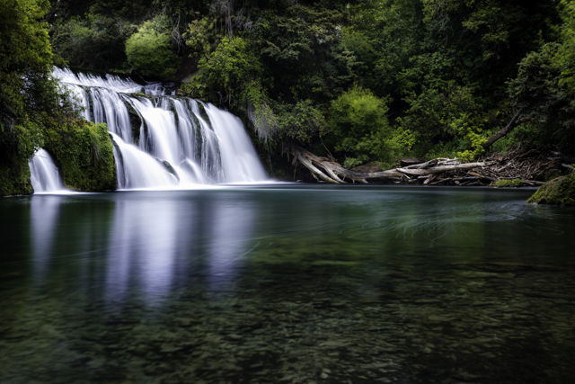 Maraetotara Falls Spring III - The beautiful waterfall on the Maraetotara Historic Walk in Hawke's Bay, New Zealand
