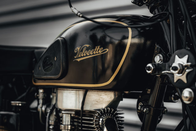 Velocette - Classic motorcycle seen at the Spring Classic 2019 at Manfeild.