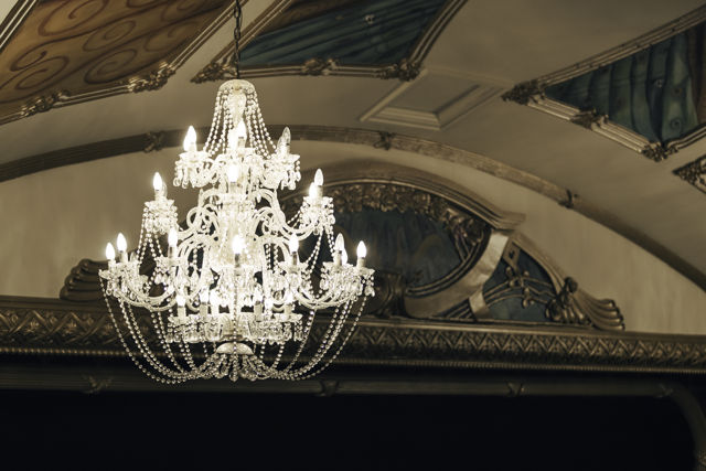 Opera House Chandelier - The Hastings Opera House was built in 1915 and recently reopened after extensive refurbishment and earthquake strengthening.